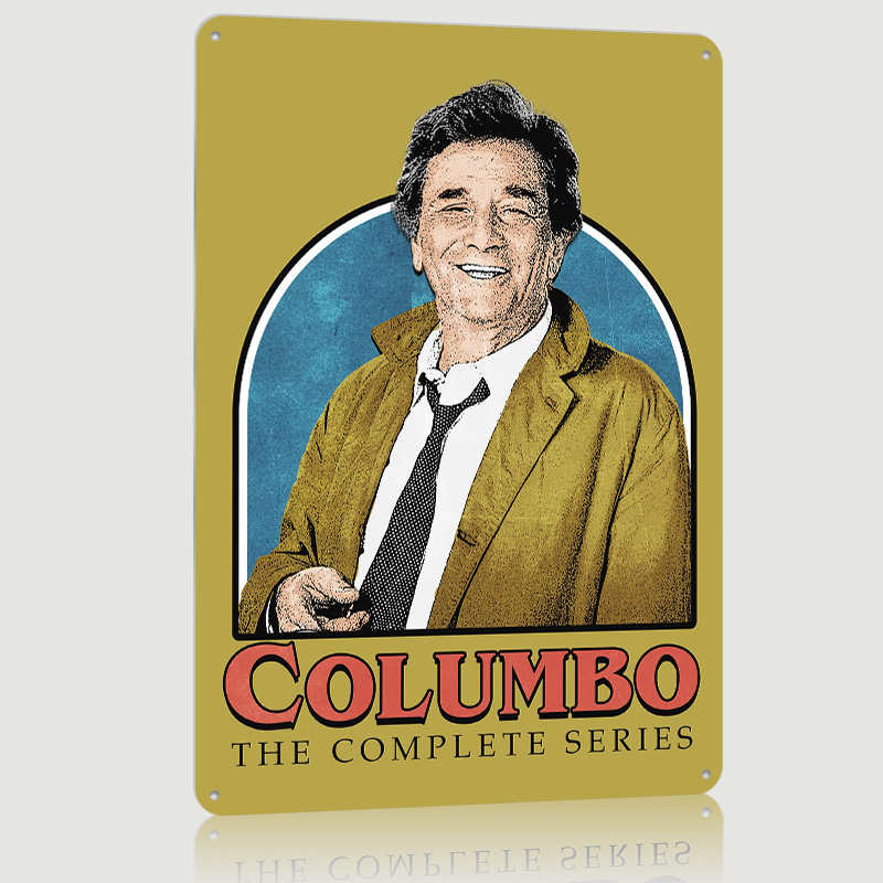 Retro Gaming For Tv - Columbo TV Series Printed Poster Customized