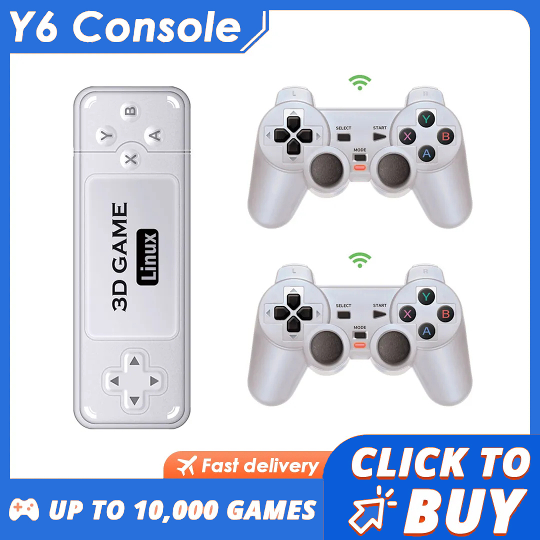 Retro Gaming Mobile - BOYHOM Y6 Retro Game Console 4K