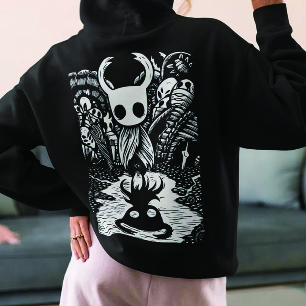 Retro Gaming Years - Unisex Hollow Knight Gaming Hoodie Retro