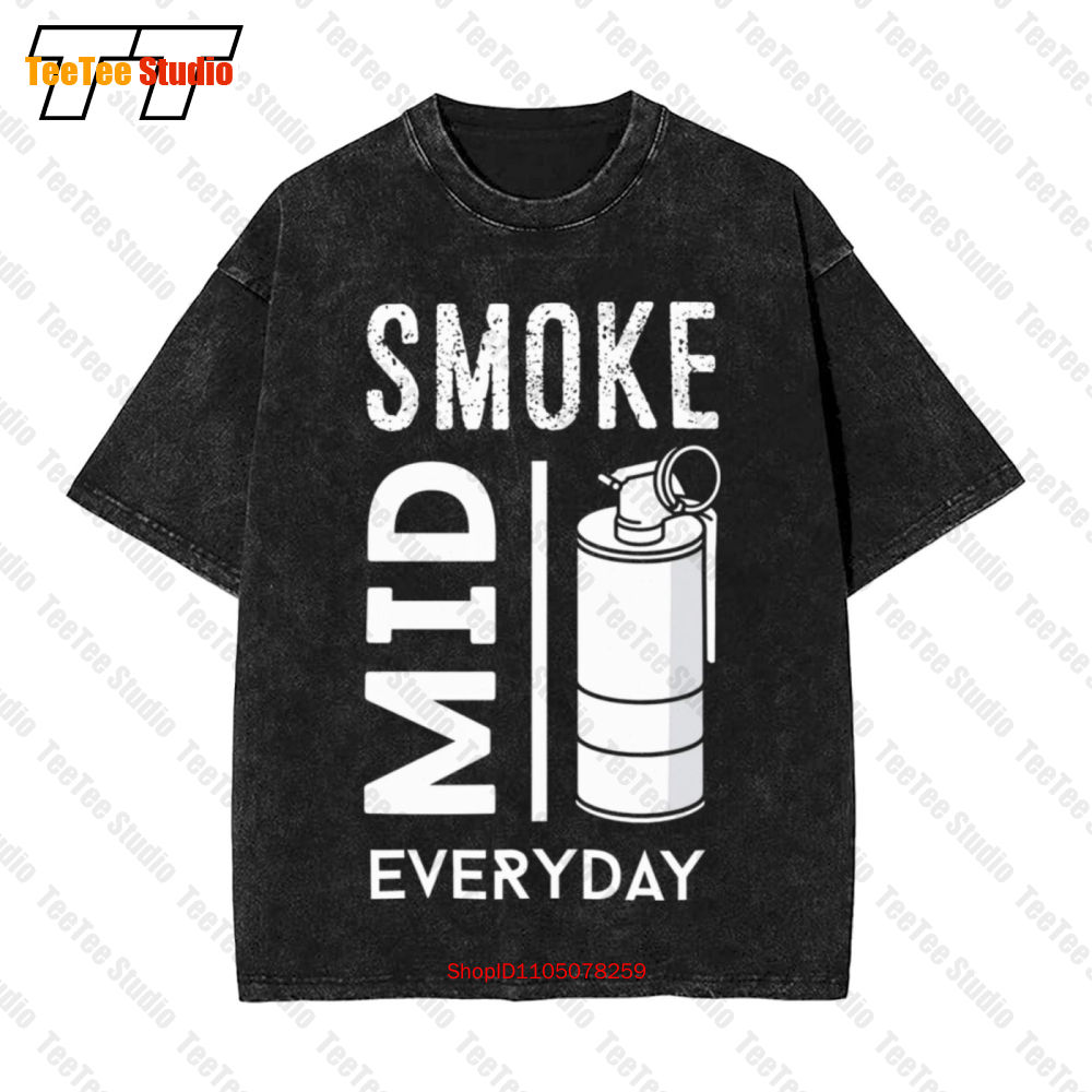 Retro Gaming T Shirt - Cs Go Gaming Smoke Mid Everyday