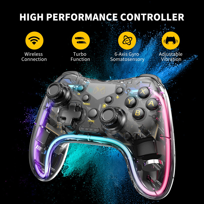 Retro Gaming Android - Wireless RGB Colorful console retro gaming