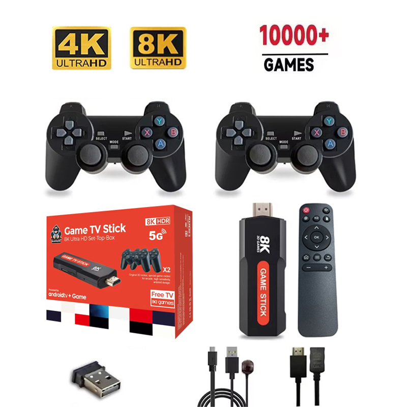 Retro Gaming Android - X2 Game Stick HD 4K 8K