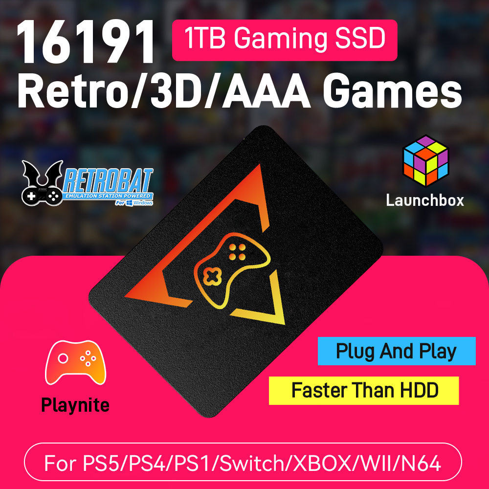 Retrobat 2T Portable  External - Retro Gaming Hdd ulasan dan harga