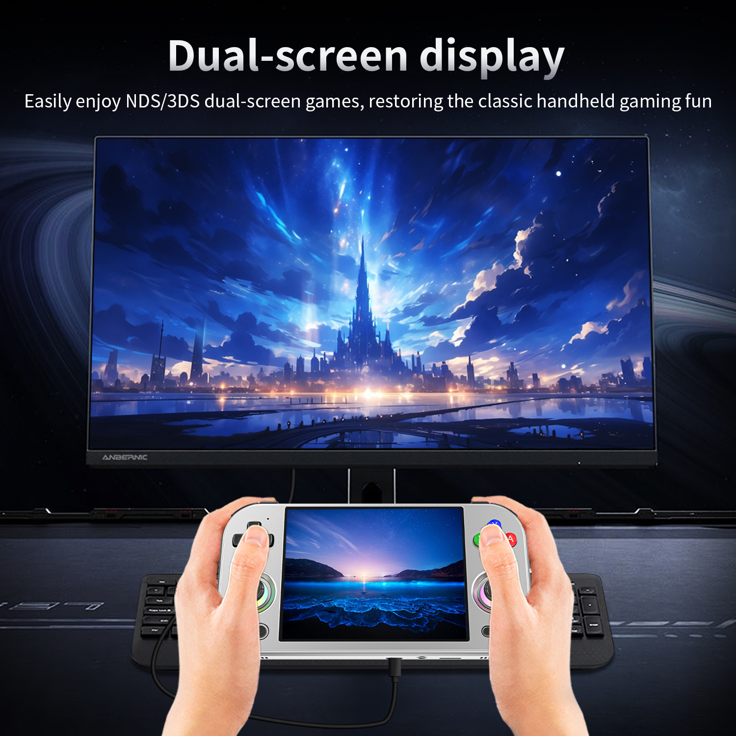 ANBERNIC RG477M RG Slide Retro - Retro Gaming Android ulasan dan harga