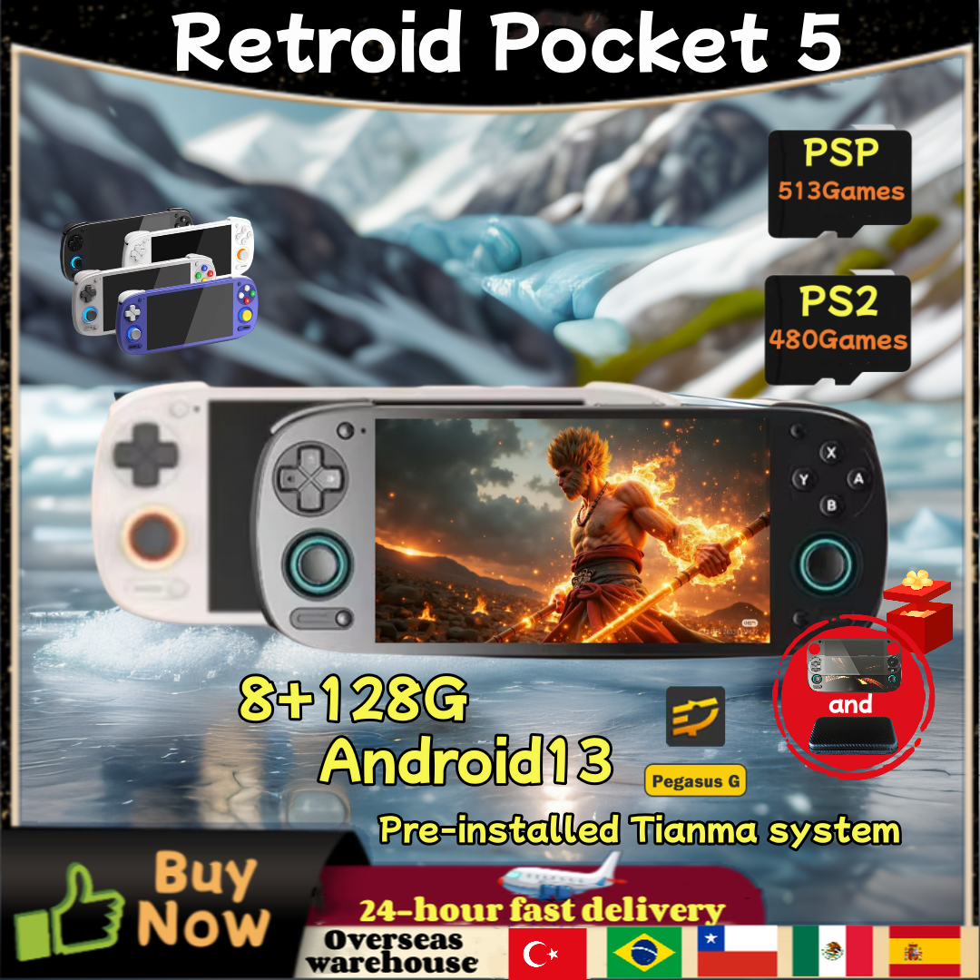 Retroid Pocket 5 RP5 Retro Han - Retro Gaming Android ulasan dan harga