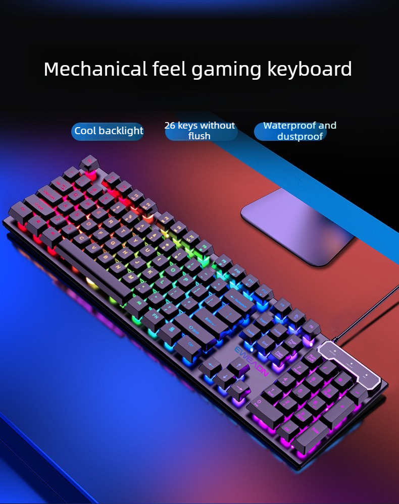 EWEADN GX330 Gaming Keyboard 1 - Retro Gaming For Windows ulasan dan harga