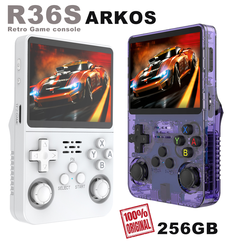 BOYHOM 256G Open Source R36S R - Retro Gaming On Linux ulasan dan harga