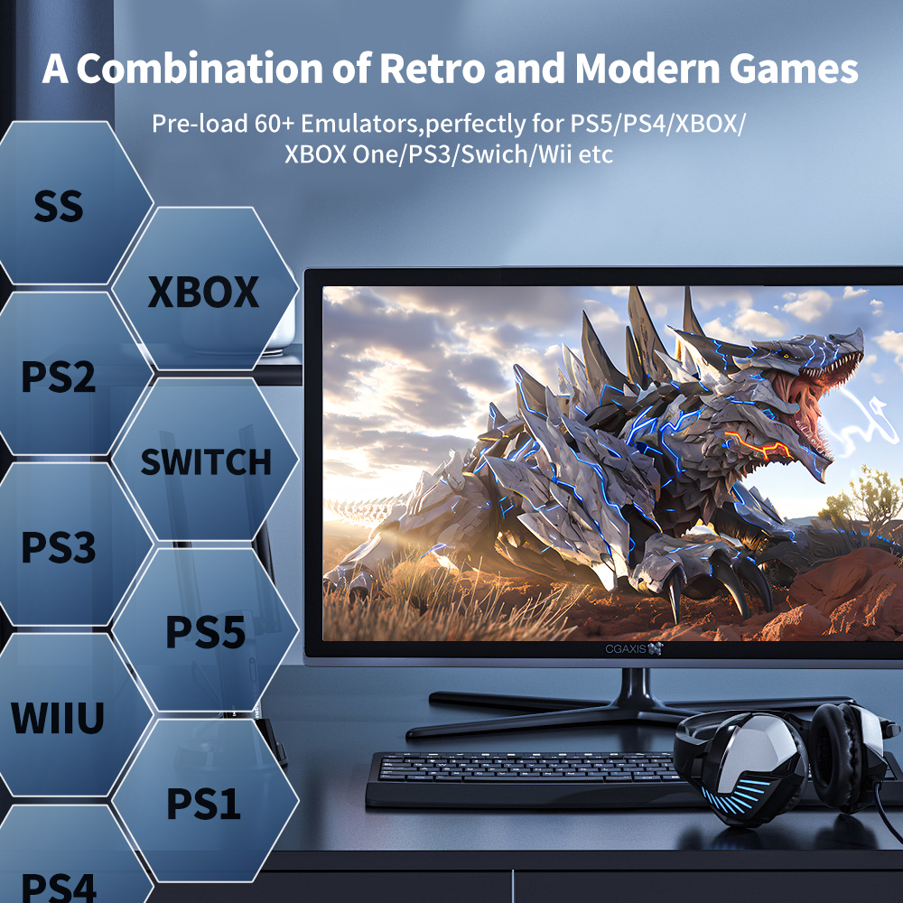 JMachen 6TB Portable Gaming HD - Retro Gaming Hdd ulasan dan harga