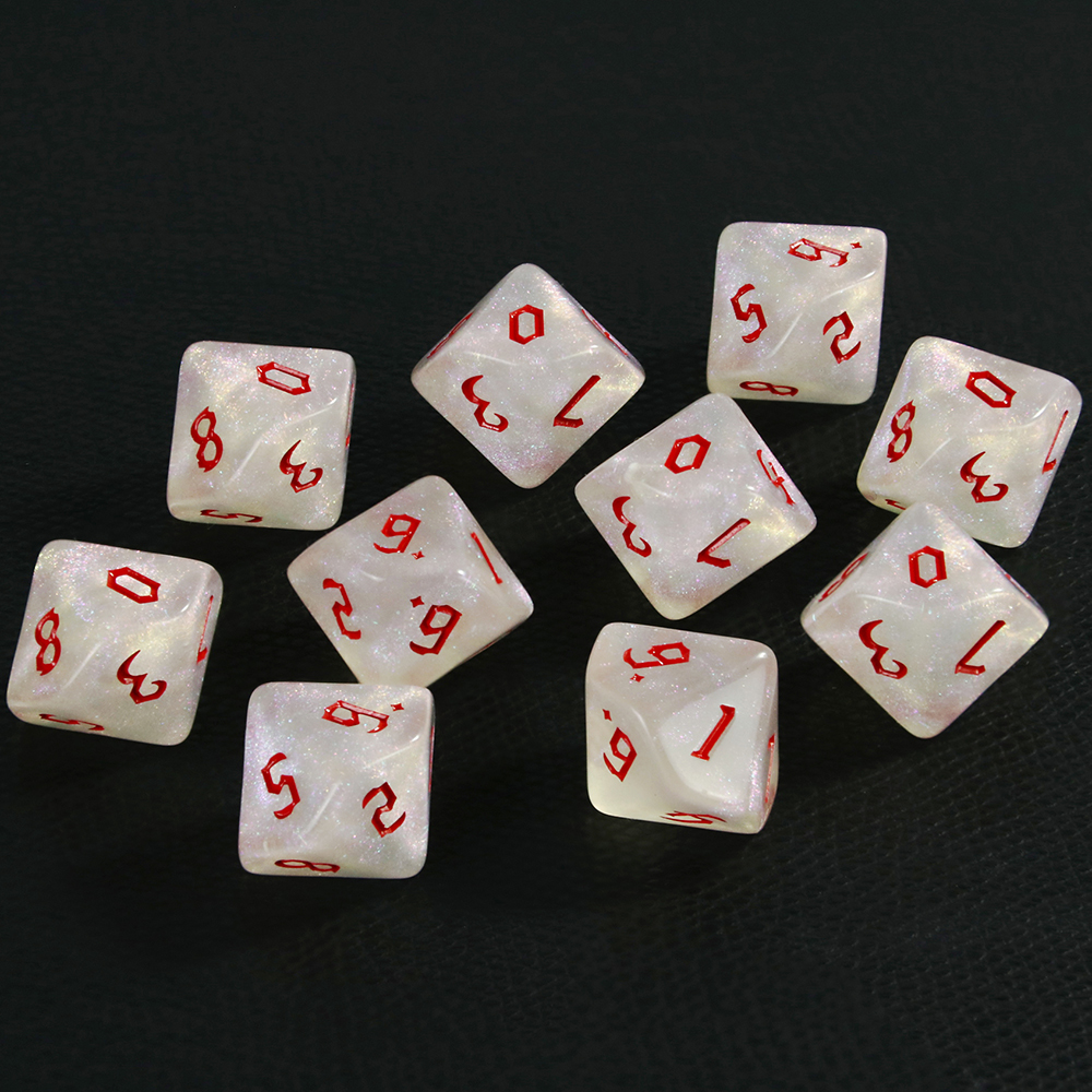 D10 Dice Game Dice Role Dice P - Retro Gaming Table ulasan dan harga