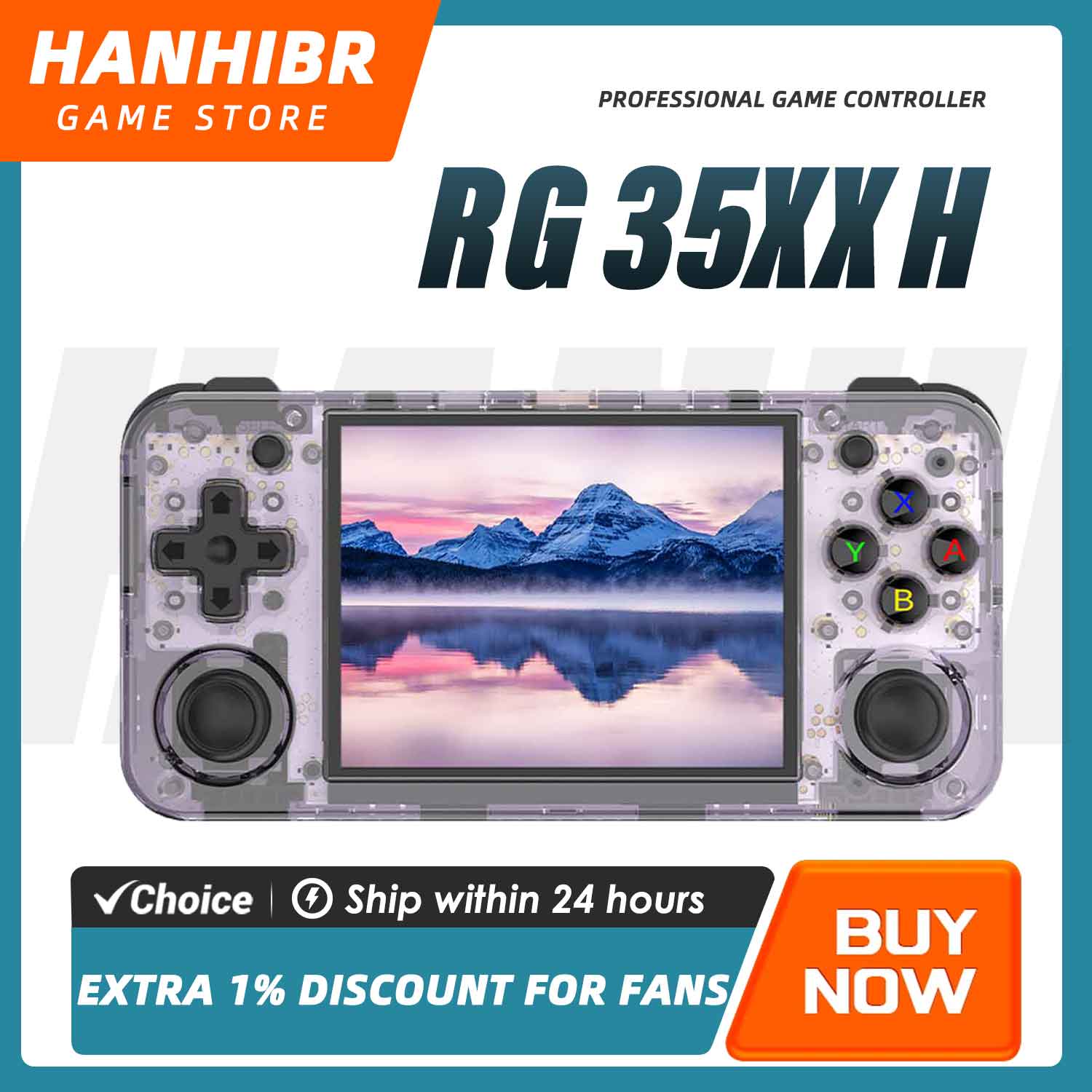 ANBERNIC RG35XX H Horizontal R - Retro Gaming Mobile ulasan dan harga