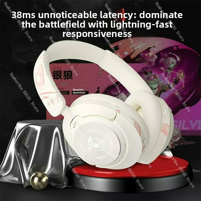 Active Noise Cancelling Blueto - Retro Gaming Headset ulasan dan harga