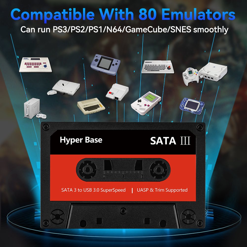 Batocera 500G Retro Game Hard  - Retro Gaming Emulator Pc ulasan dan harga