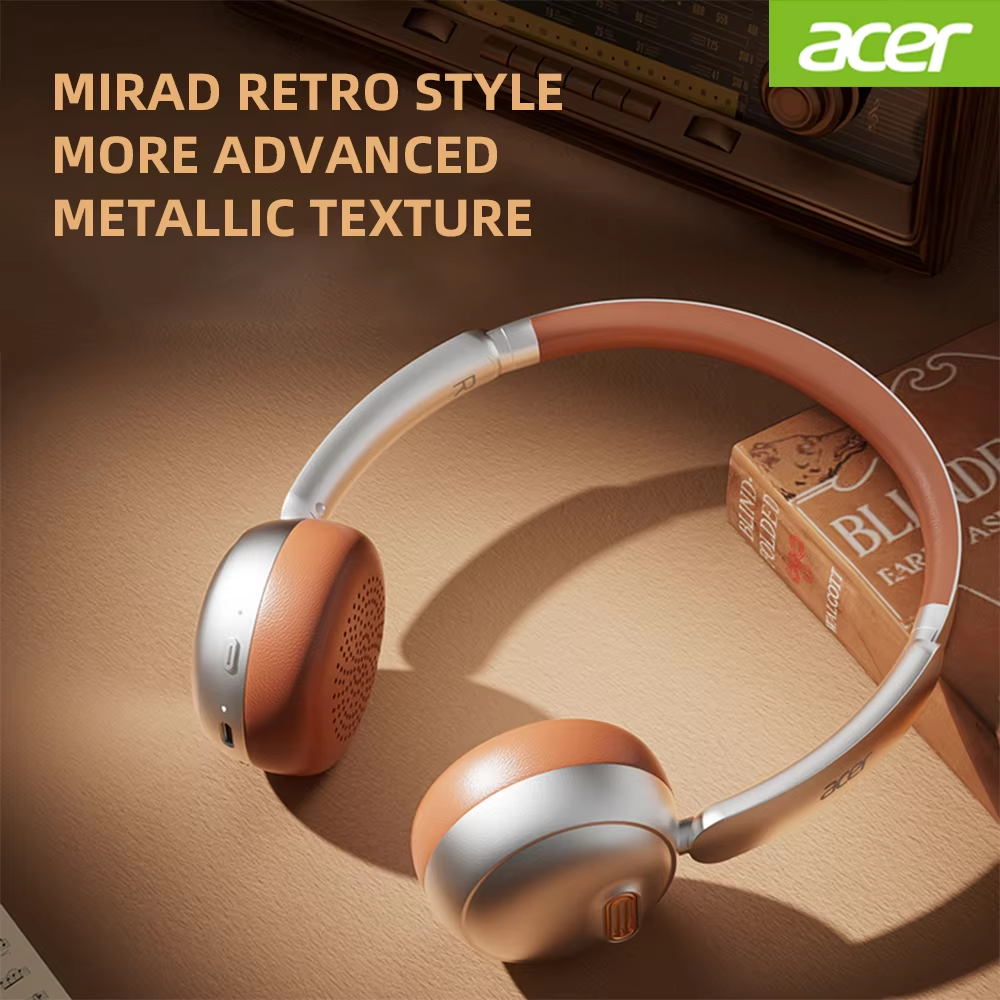 Acer OHW111 Bluetooth Headphon - Retro Gaming Headset ulasan dan harga