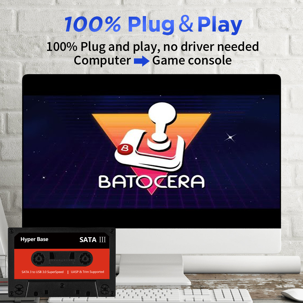 Batocera 35.linux 500G Externa - Retro Gaming Hdd ulasan dan harga