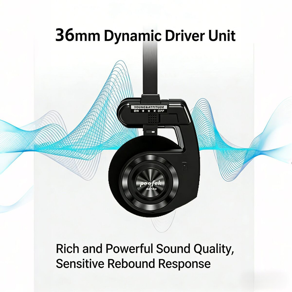 Foldable Portable Retro Style  - Retro Gaming Headset ulasan dan harga