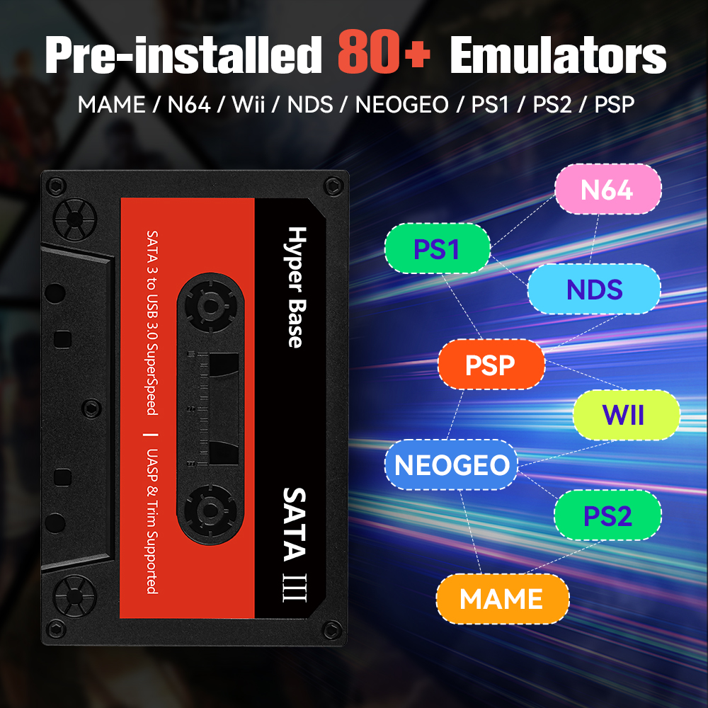 Hyper Base Batocera 2TB Gaming - Retro Gaming Emulator Pc ulasan dan harga