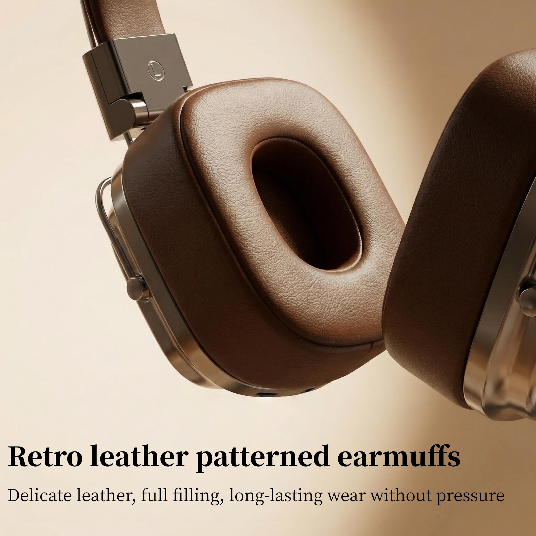 Retro Leather Over-ear Headpho - Retro Gaming Headset ulasan dan harga