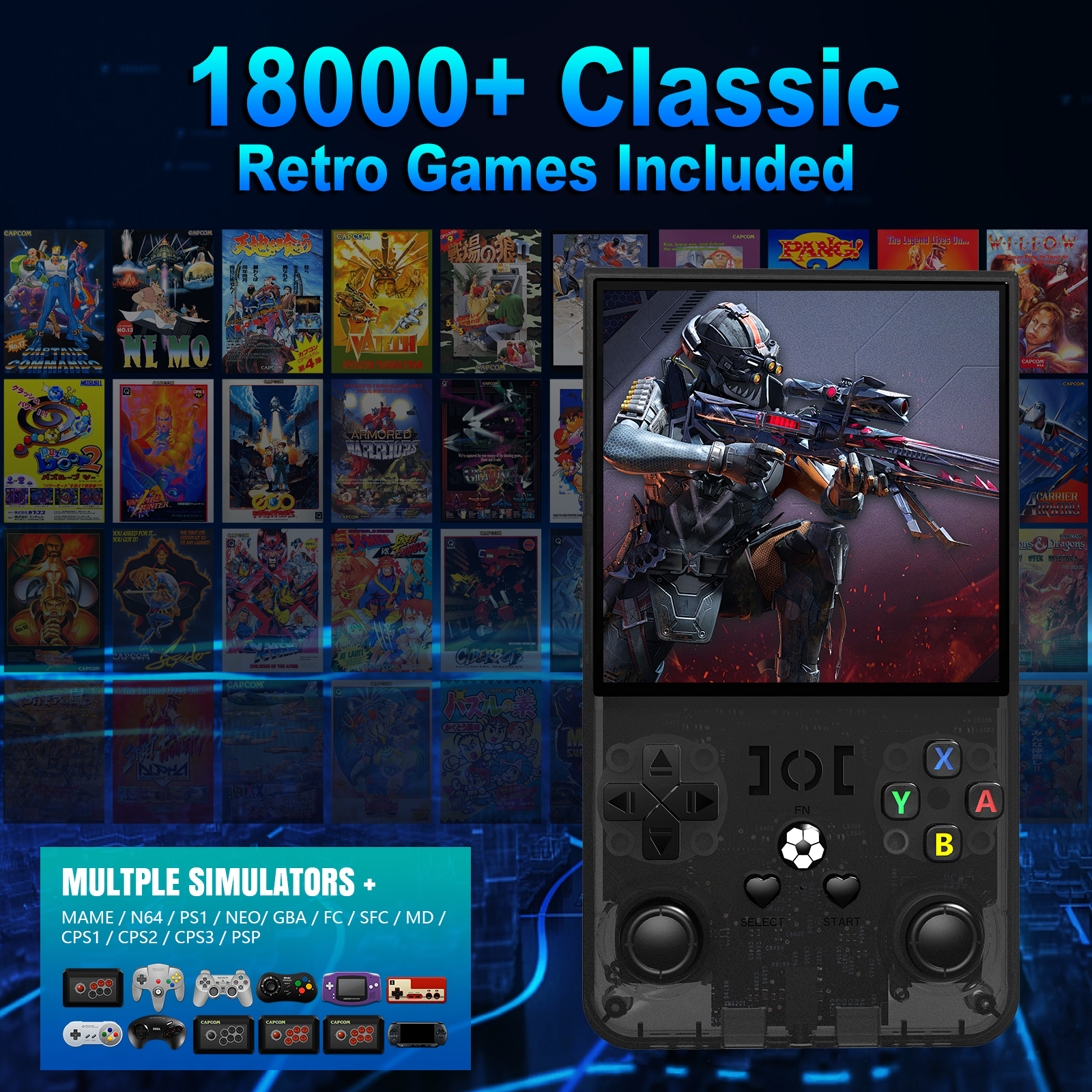 Open Source R36MAX Portable Vi - Retro Gaming Mobile ulasan dan harga
