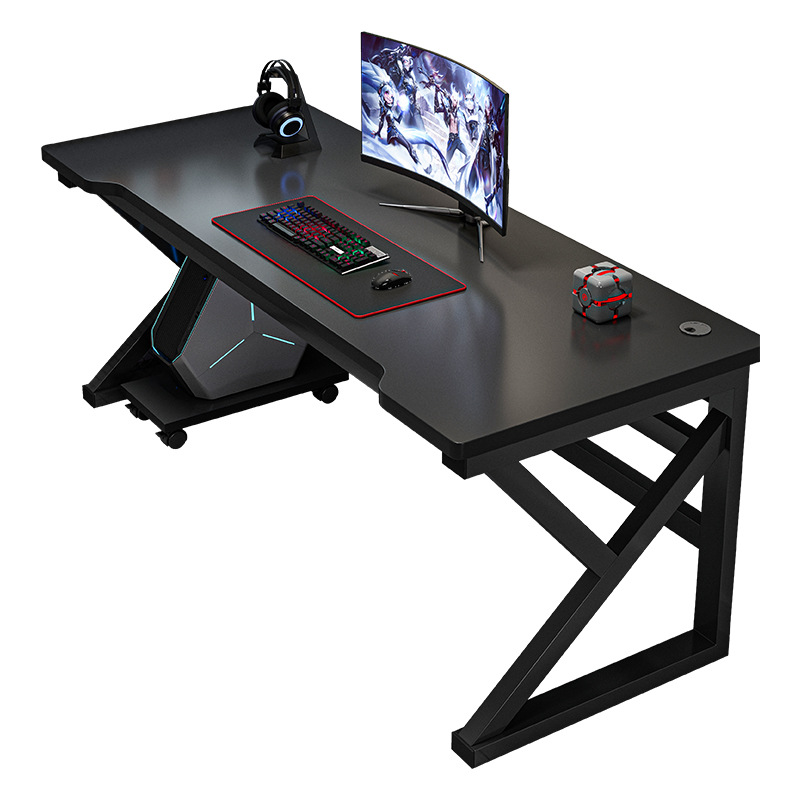 Double Computer Desk Desktop H - Retro Gaming Table ulasan dan harga