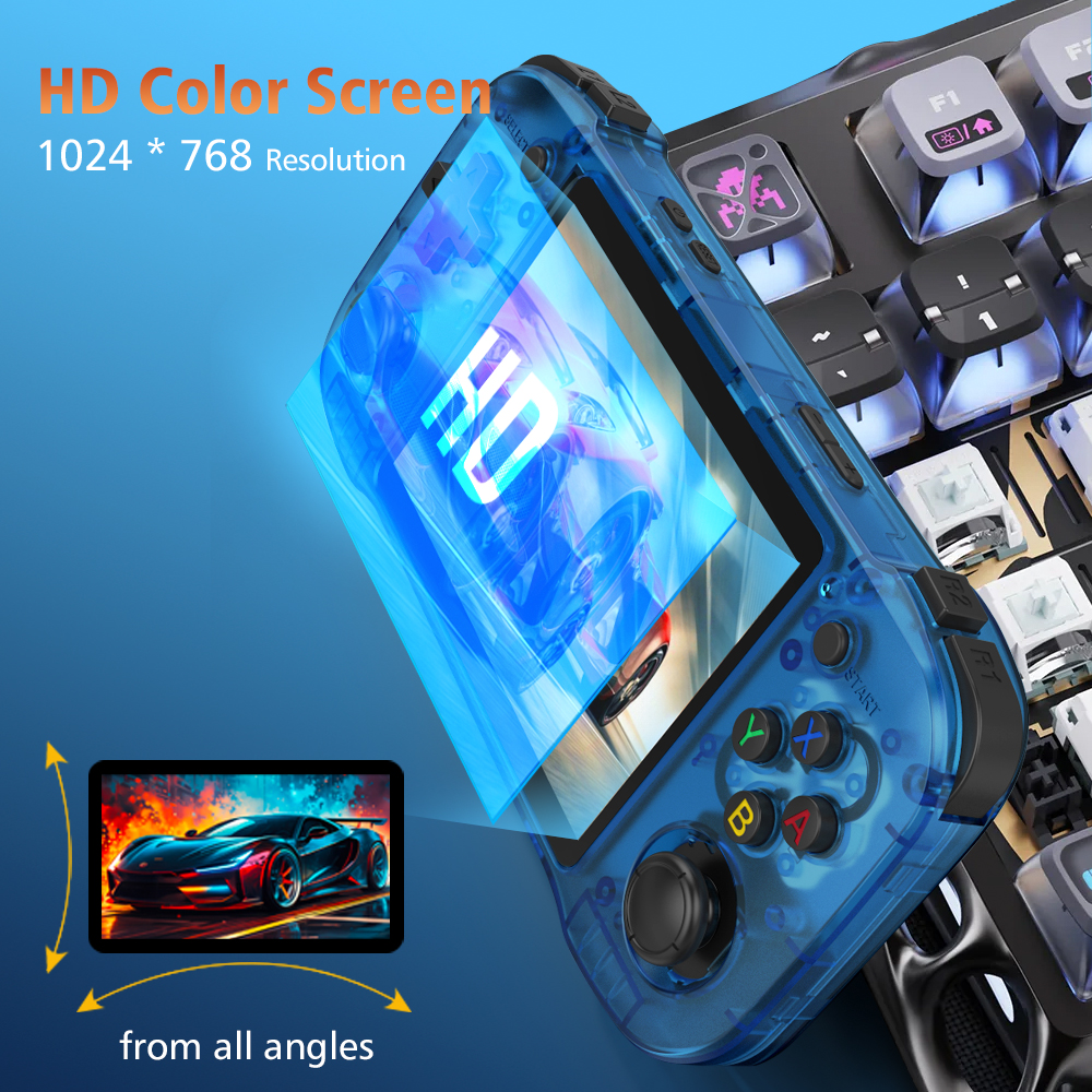 BOYHOM R46H NEW 4.2inch IPS HD - Retro Gaming On Linux ulasan dan harga