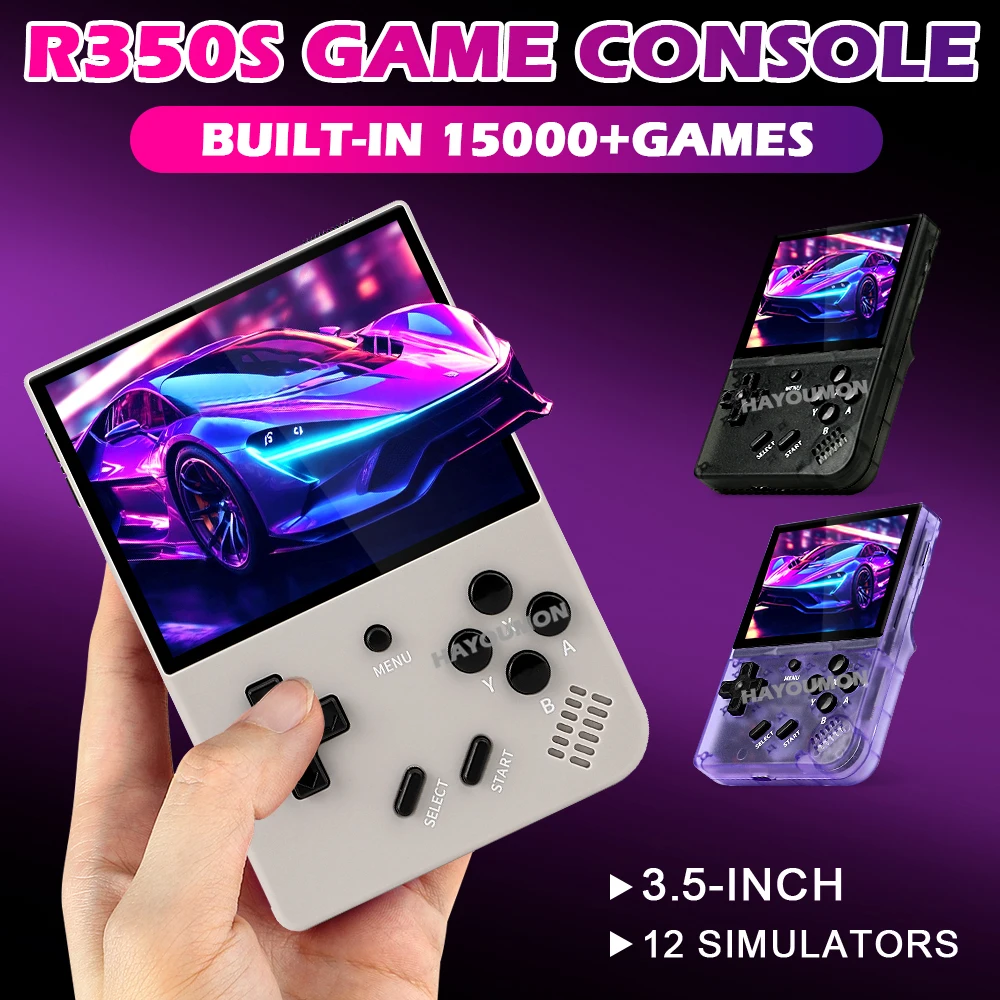 Classic Gray R350S Retro Handh - Retro Gaming Years ulasan dan harga