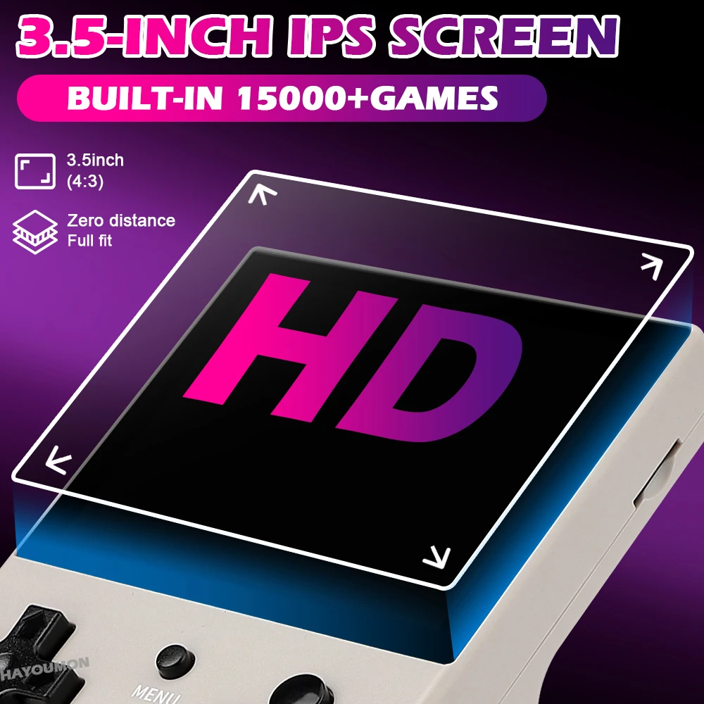 Classic Gray R350S Retro Handh - Retro Gaming Years ulasan dan harga