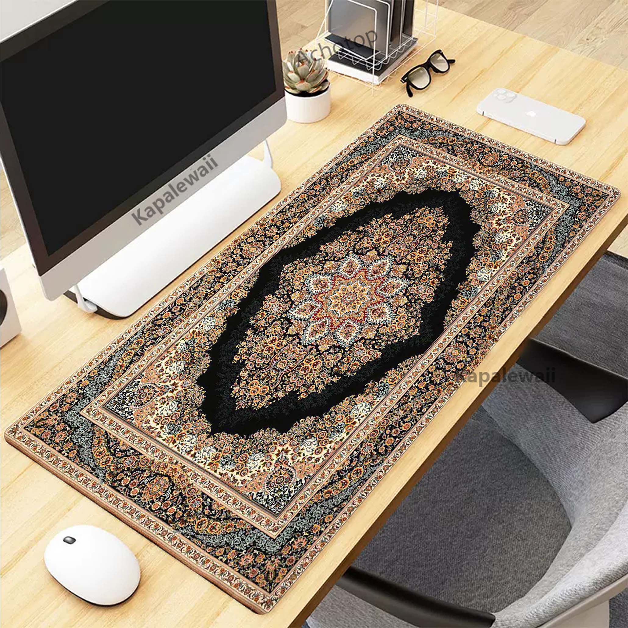 Retro Persian Carpet Mouse Pad - Retro Gaming Table ulasan dan harga