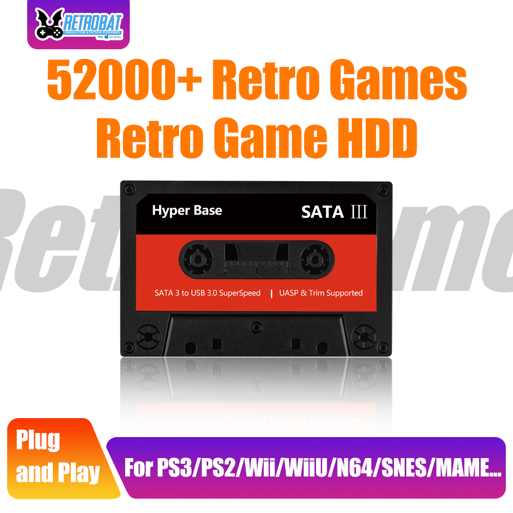 500GB/2TB Gaming HDD Batocera  - Retro Gaming For Windows ulasan dan harga