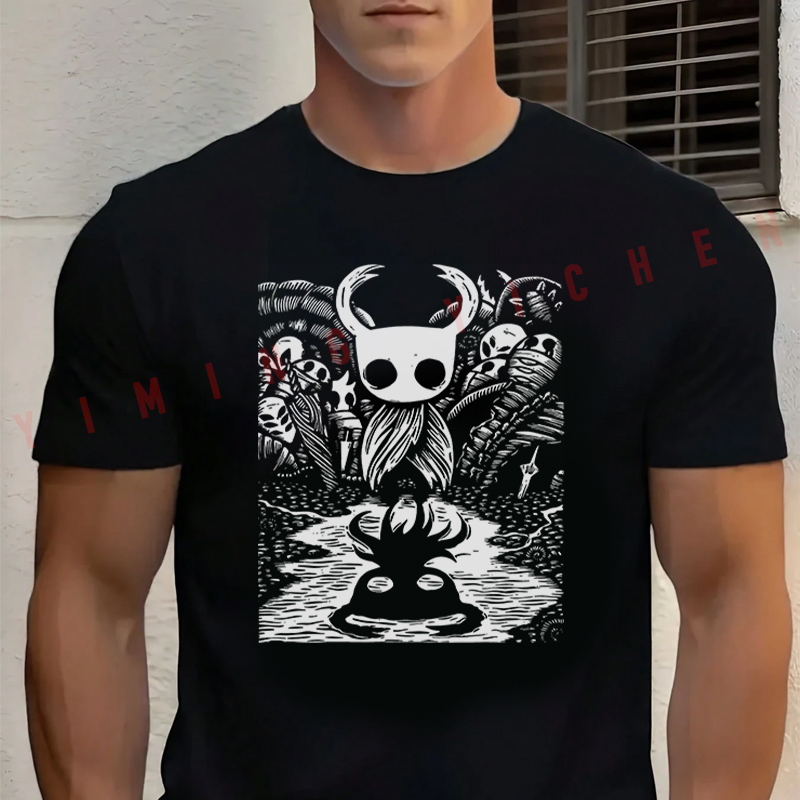 Men's Summer 100 Pure Cotton F - Retro Gaming T Shirt ulasan dan harga