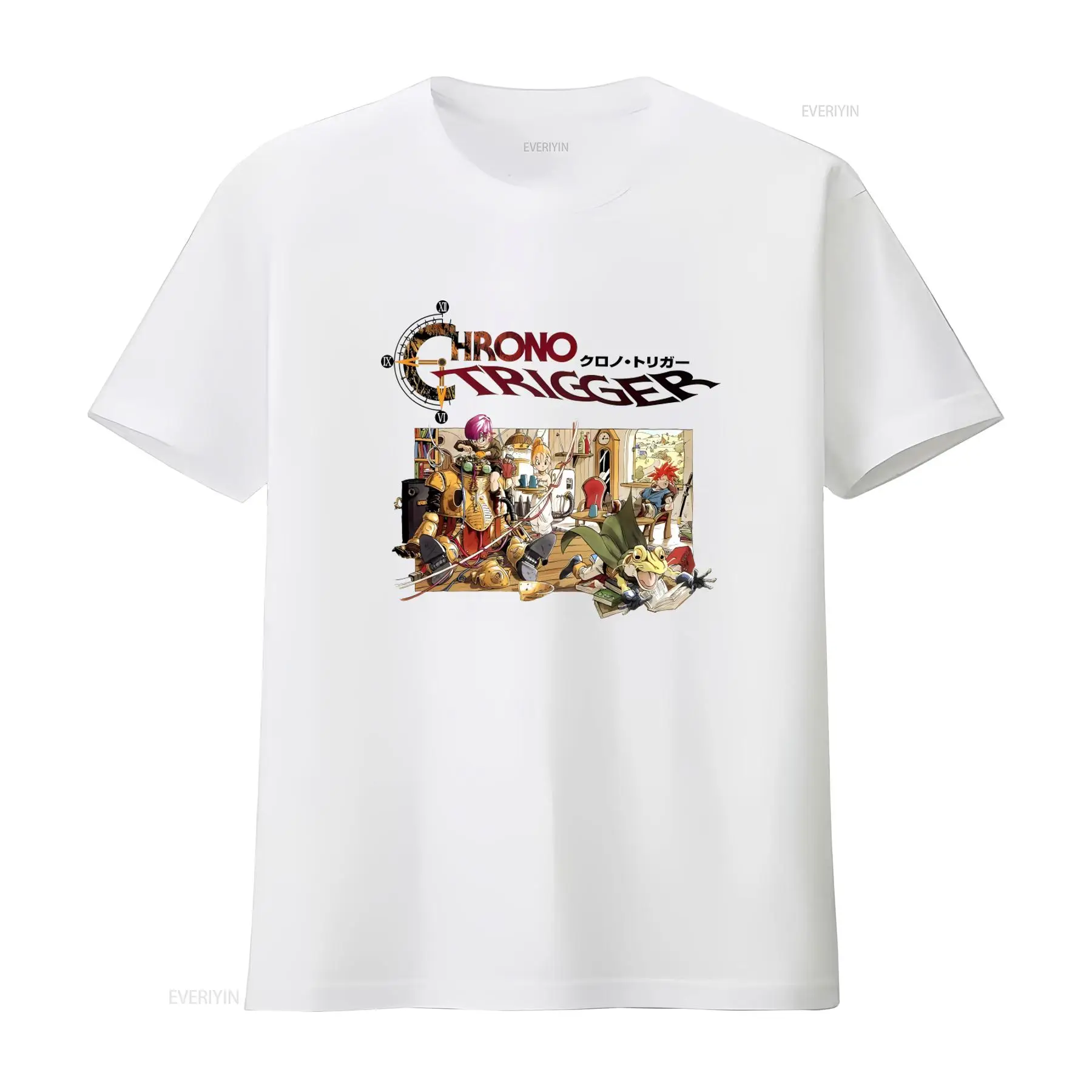 Chrono Trigger Video Game Logo - Retro Gaming T Shirt ulasan dan harga