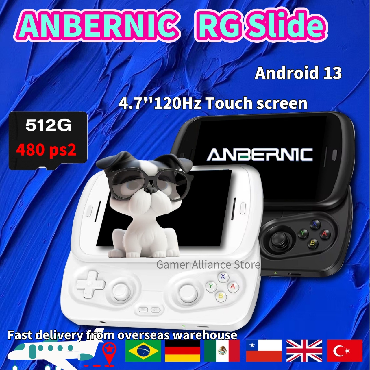 ANBERNIC RG Slide RGSlide Retr - Retro Gaming Android ulasan dan harga