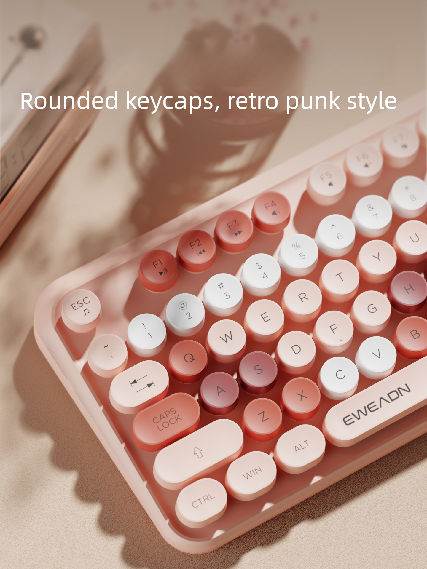 EWEADN V96 Wireless Keyboard M - Retro Gaming For Windows ulasan dan harga