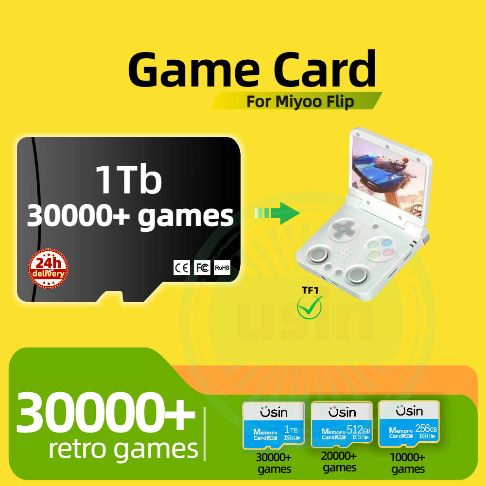 Game Card For Miyoo Flip 30000 - Retro Gaming Table ulasan dan harga