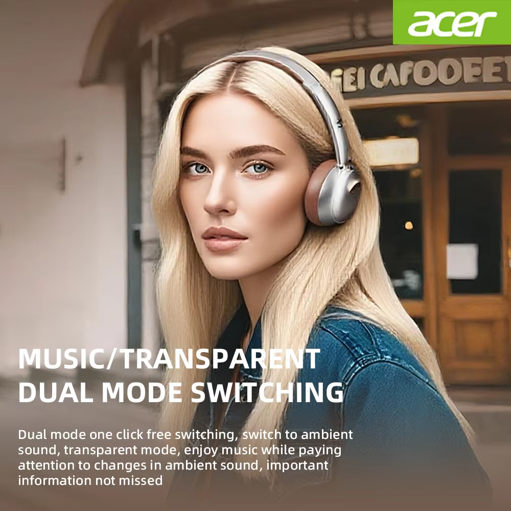 Acer OHW111 Bluetooth Headphon - Retro Gaming Headset ulasan dan harga