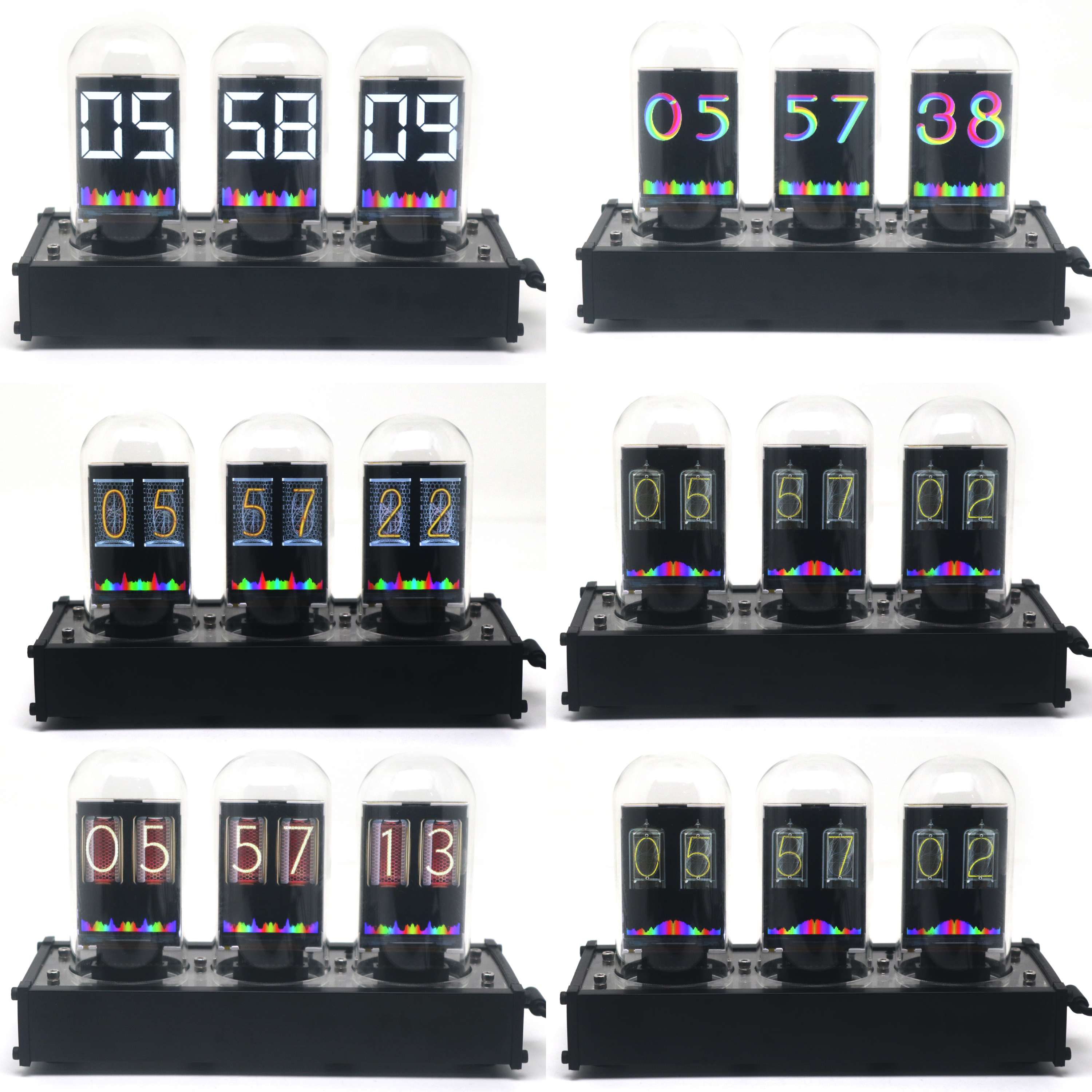 2.6-inch IPS Analog Nixie Tube - Retro Gaming Youtube ulasan dan harga