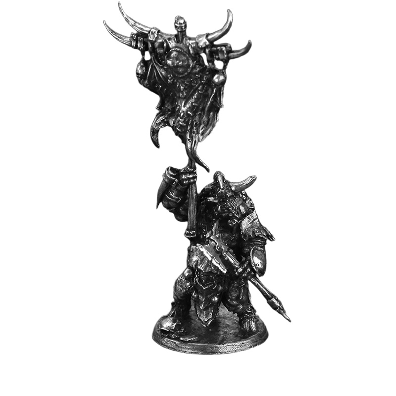 Bull Warrior Metal Figurine Mi - Retro Gaming Table ulasan dan harga