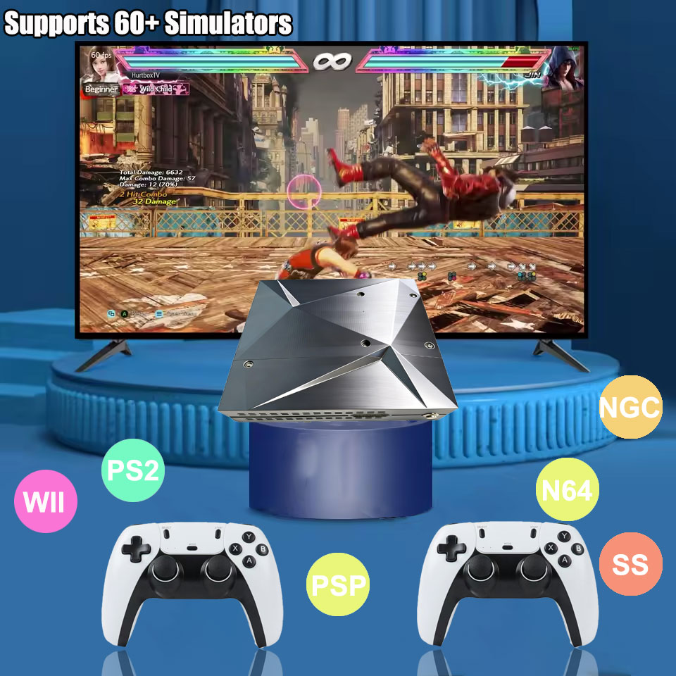 P88 Retro Game Console 2TB HDD - Retro Gaming For Windows ulasan dan harga