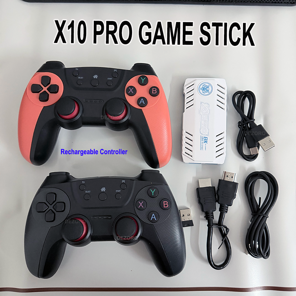 X10 Pro Rechargeable Controlle - Retro Gaming For Tv ulasan dan harga