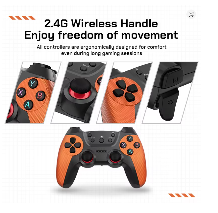 X10 Pro Rechargeable Controlle - Retro Gaming For Tv ulasan dan harga