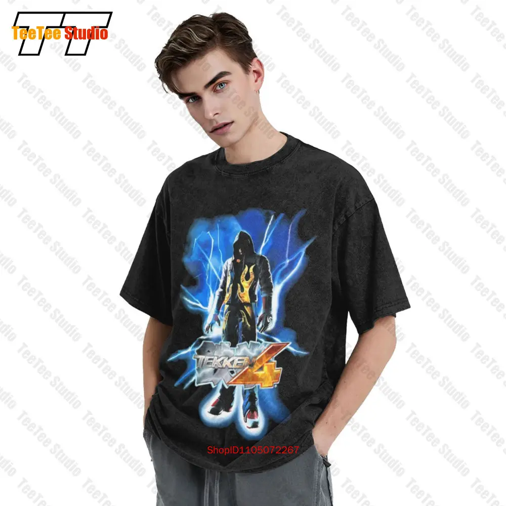 Vintage Tekken 4 Namco Promo A - Retro Gaming T Shirt ulasan dan harga