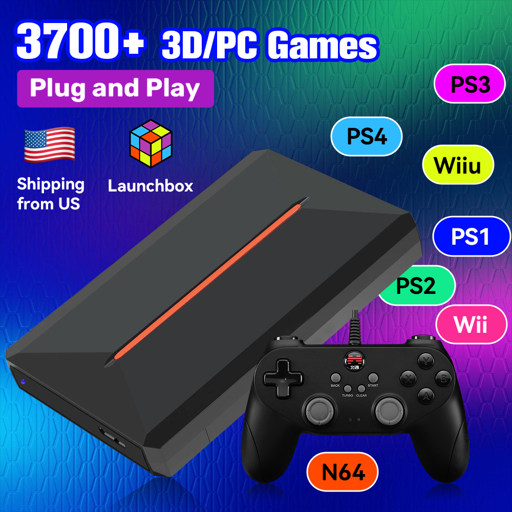Launchbox OS 500GB Portable Ga - Retro Gaming Hdd ulasan dan harga