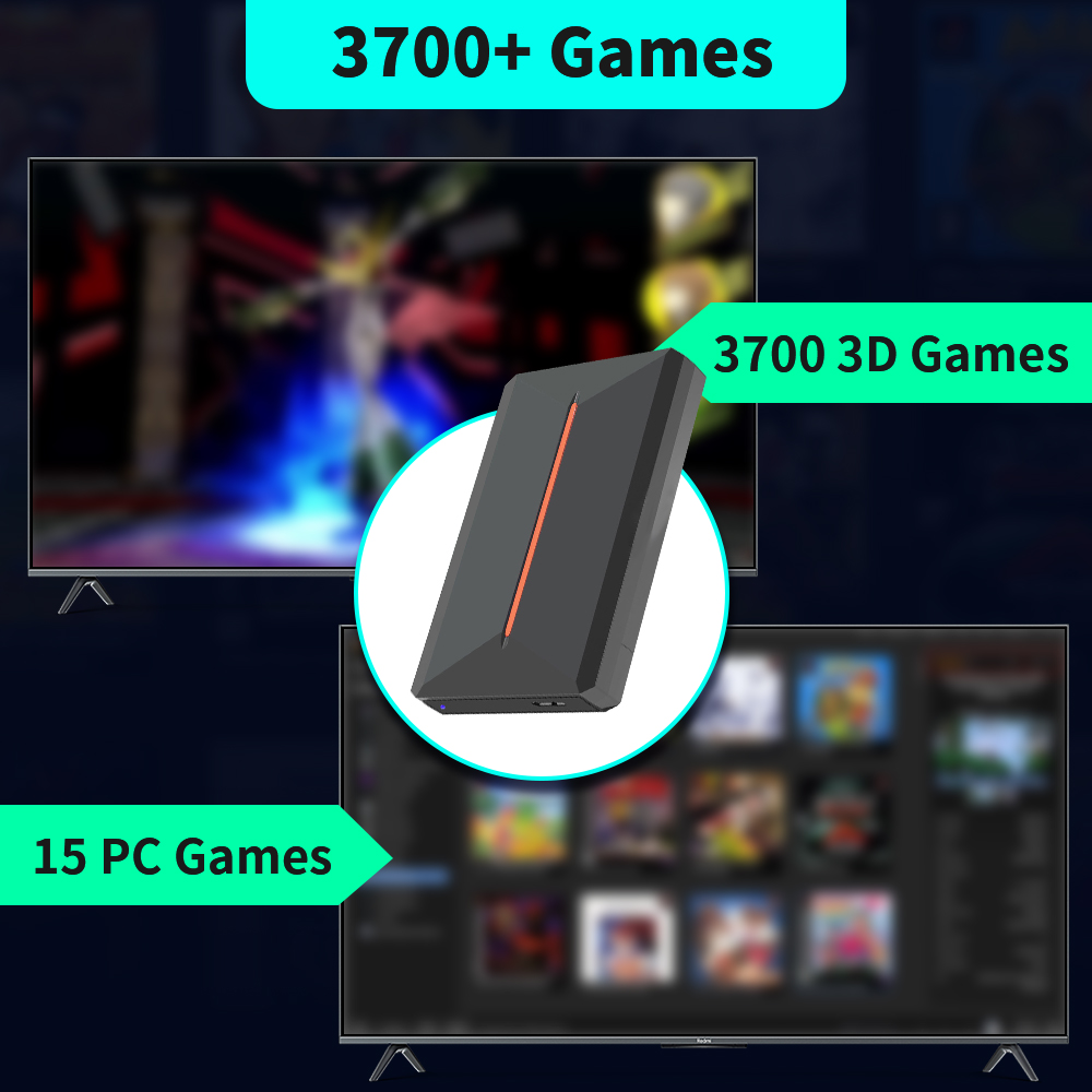 Launchbox OS 500GB Portable Ga - Retro Gaming Hdd ulasan dan harga