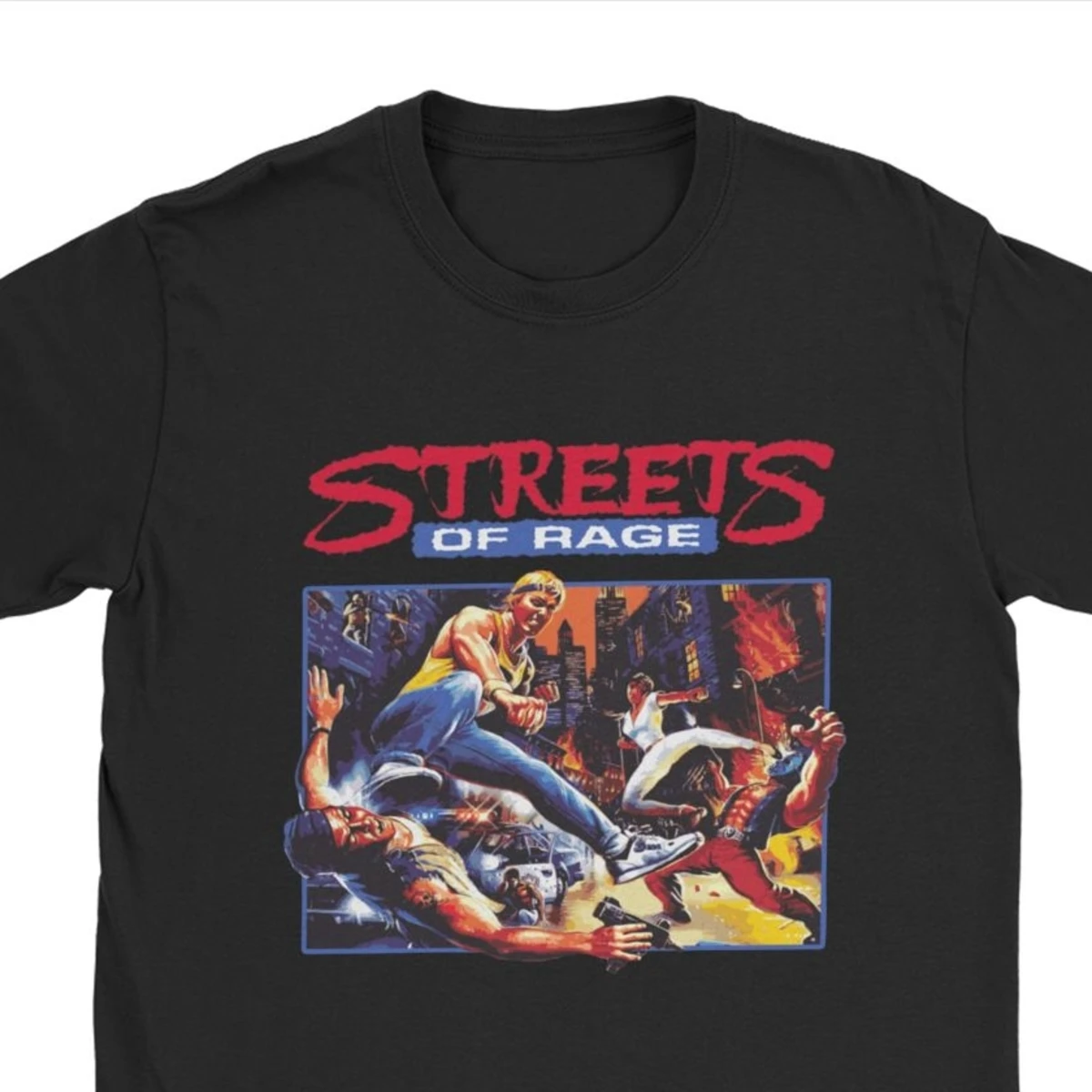 Men Streets Of Rage T Shirts R - Retro Gaming T Shirt ulasan dan harga