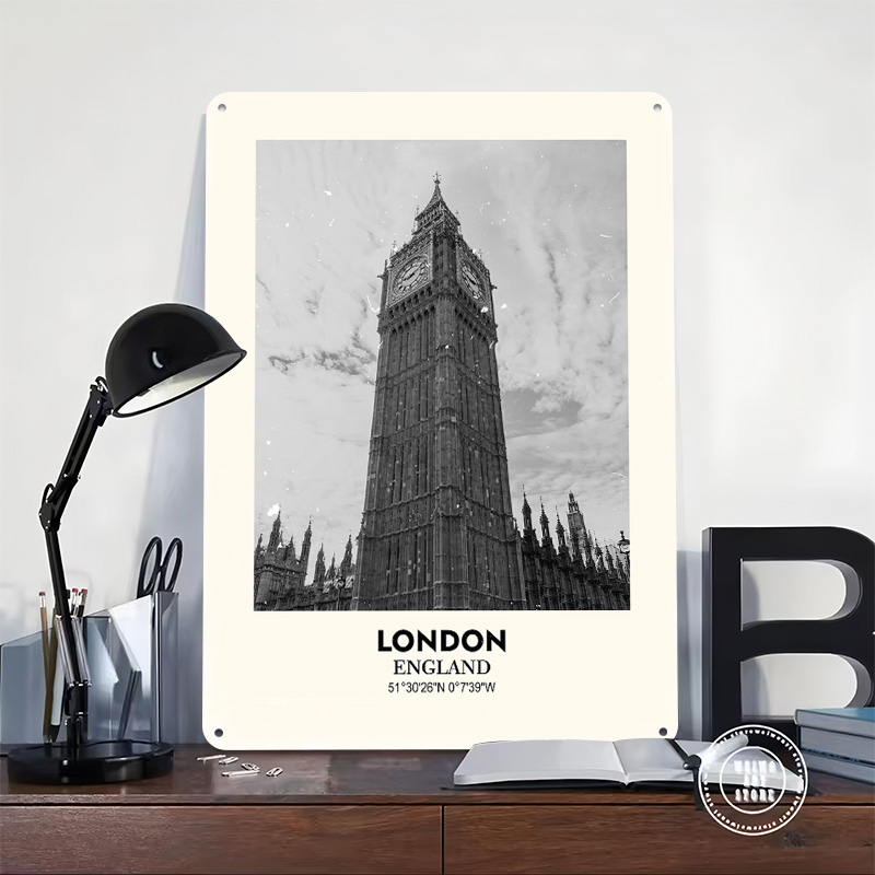 London Big Ben Printed Poster  - Retro Gaming In London ulasan dan harga