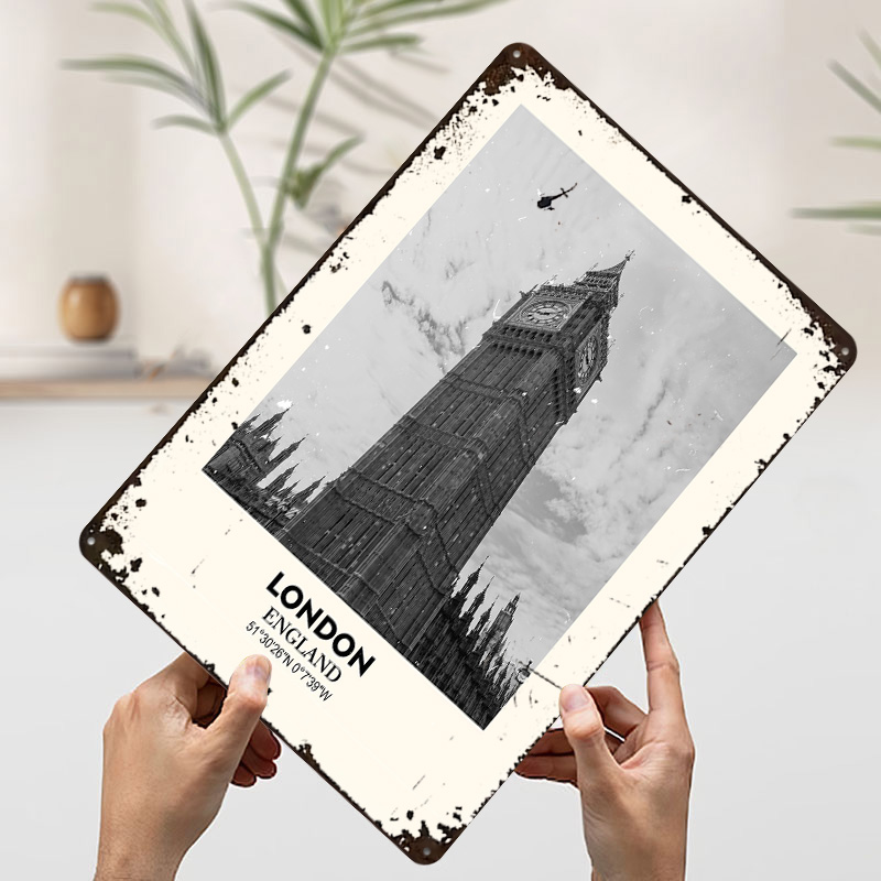 London Big Ben Printed Poster  - Retro Gaming In London ulasan dan harga