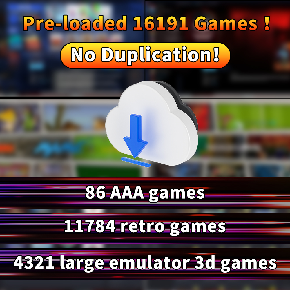 Portable Retro Gaming SSD 80+E - Retro Gaming Emulator Pc ulasan dan harga
