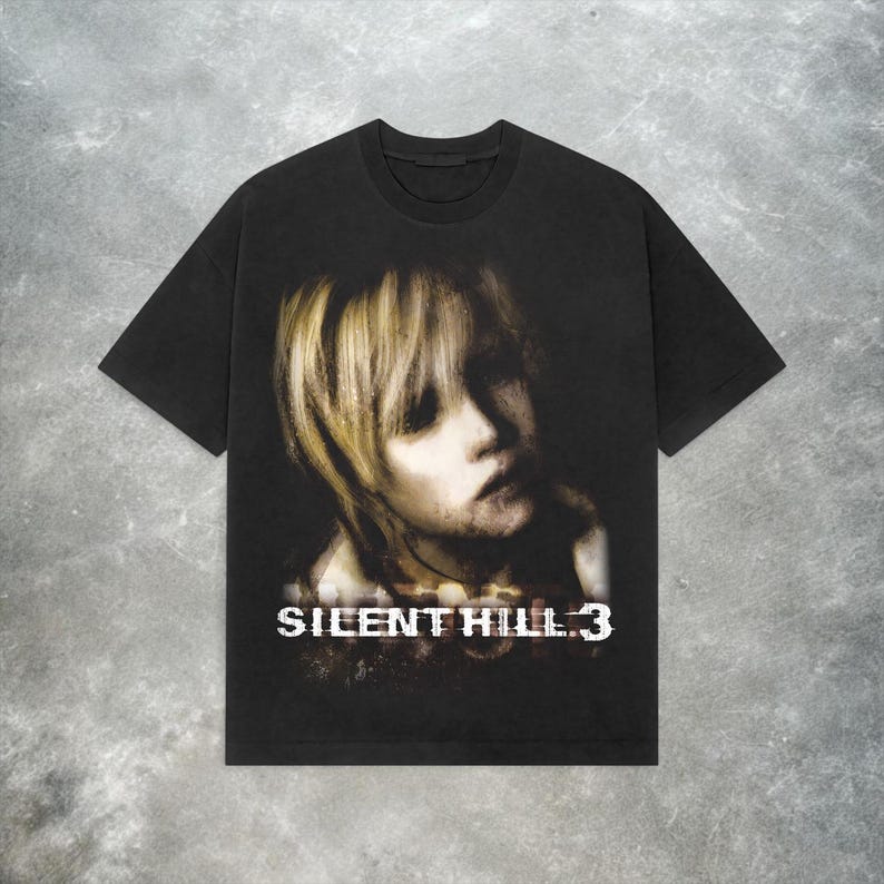 Silent Hill 2 OST T-shirt Retr - Retro Gaming T Shirt ulasan dan harga