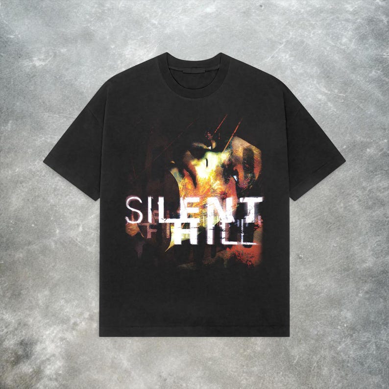 Silent Hill 2 OST T-shirt Retr - Retro Gaming T Shirt ulasan dan harga