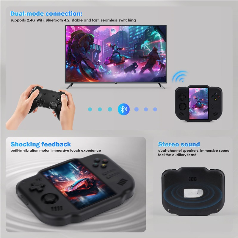 4 Inch Touch Handheld Game Con - Retro Gaming Android ulasan dan harga